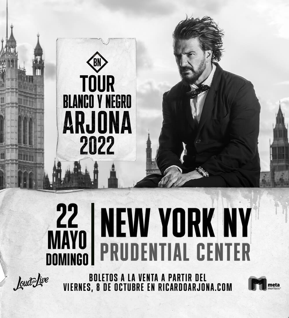 Ricardo Arjona “Blanco y Negro” Tour