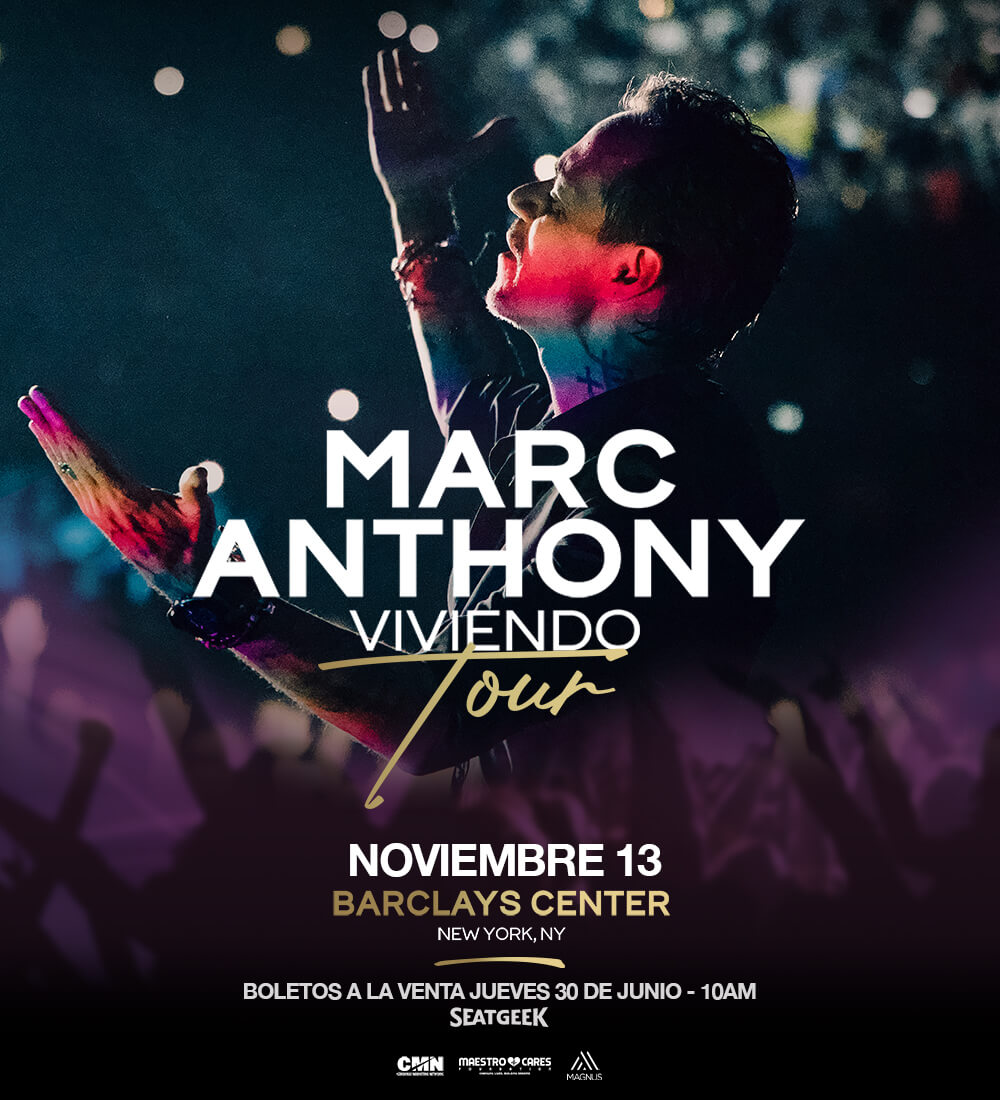 Gana boletos para Marc Anthony en concierto