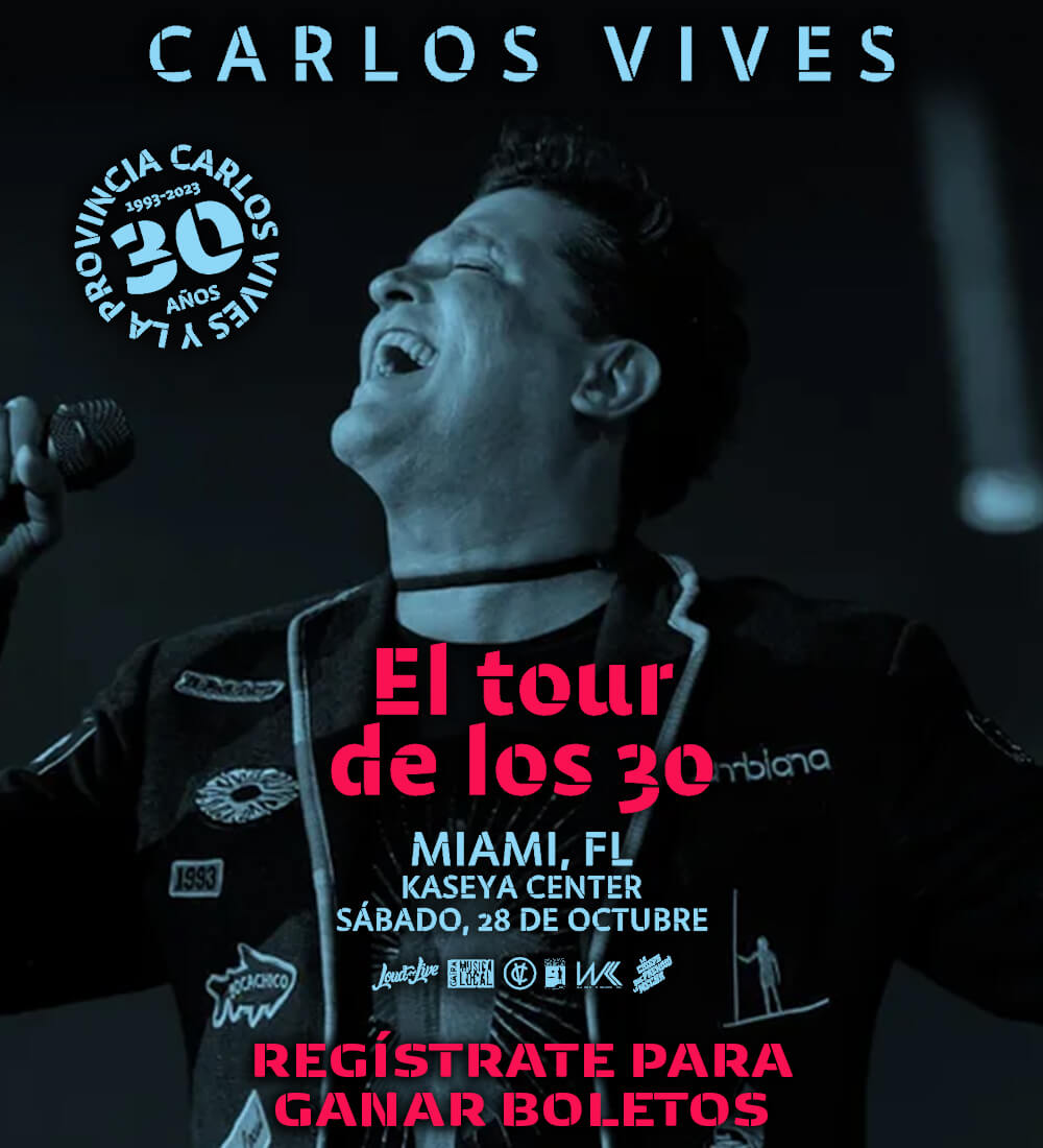 Win VIP tickets to Carlos Vives