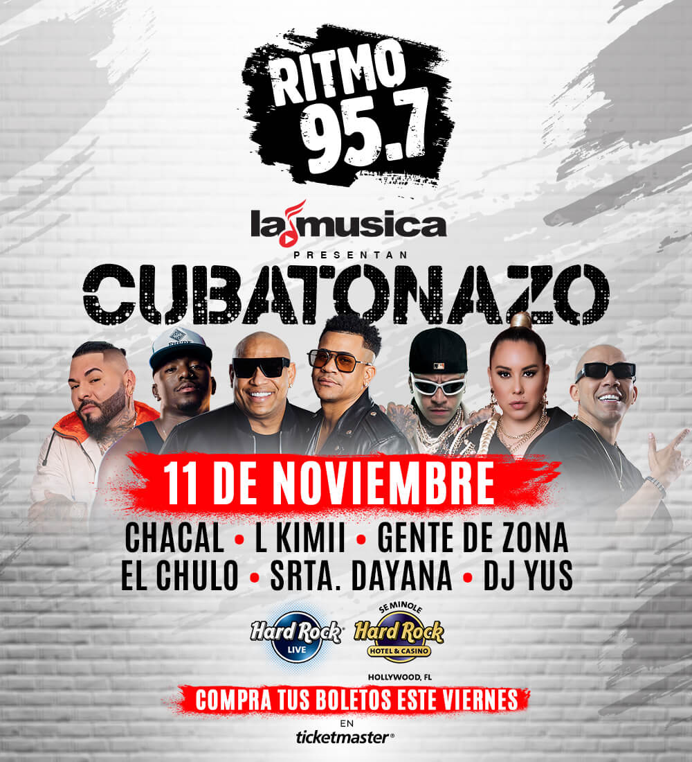 Ritmo 95.7 WRMA, Miami | Cubatón Y Más! | Radio | LaMusica