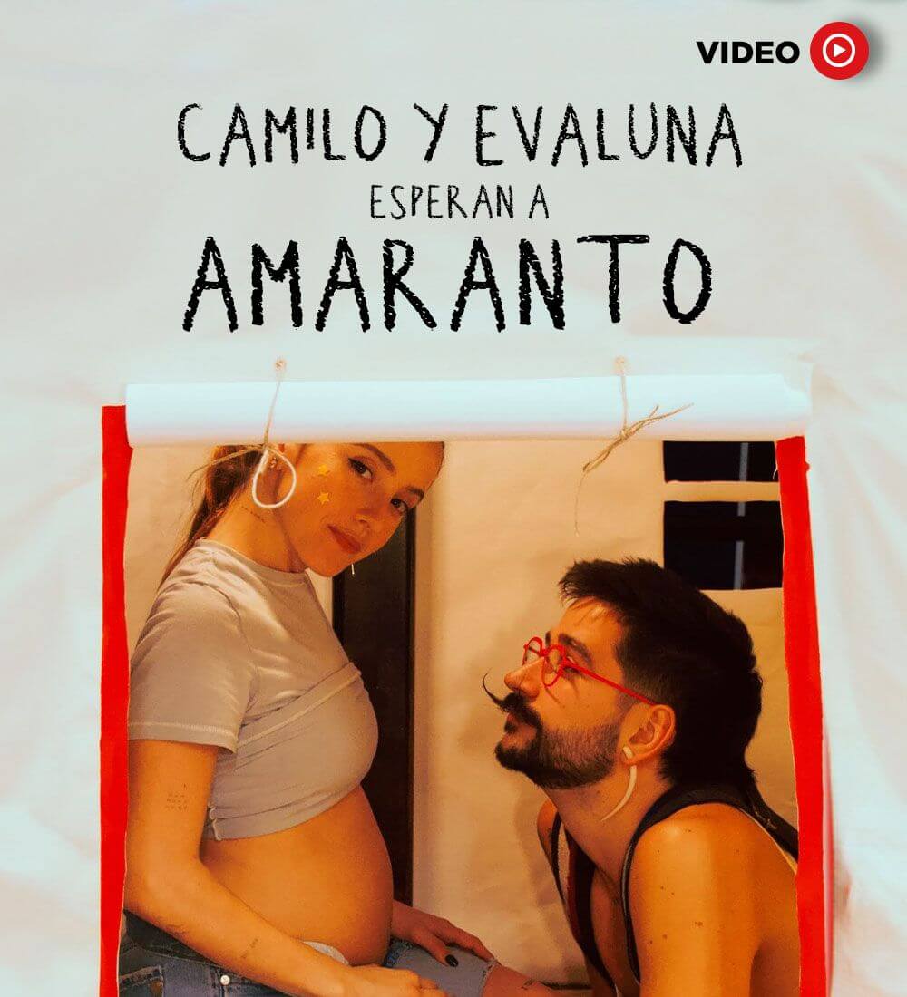 Camilo y Evaluna esperan a Amaranto