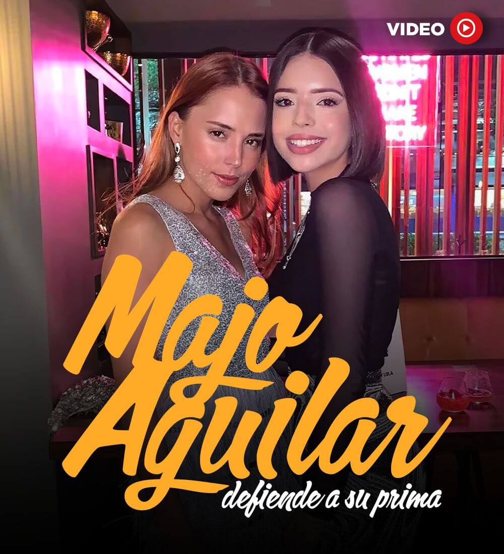 Majo Aguilar defiende a su prima Ángela