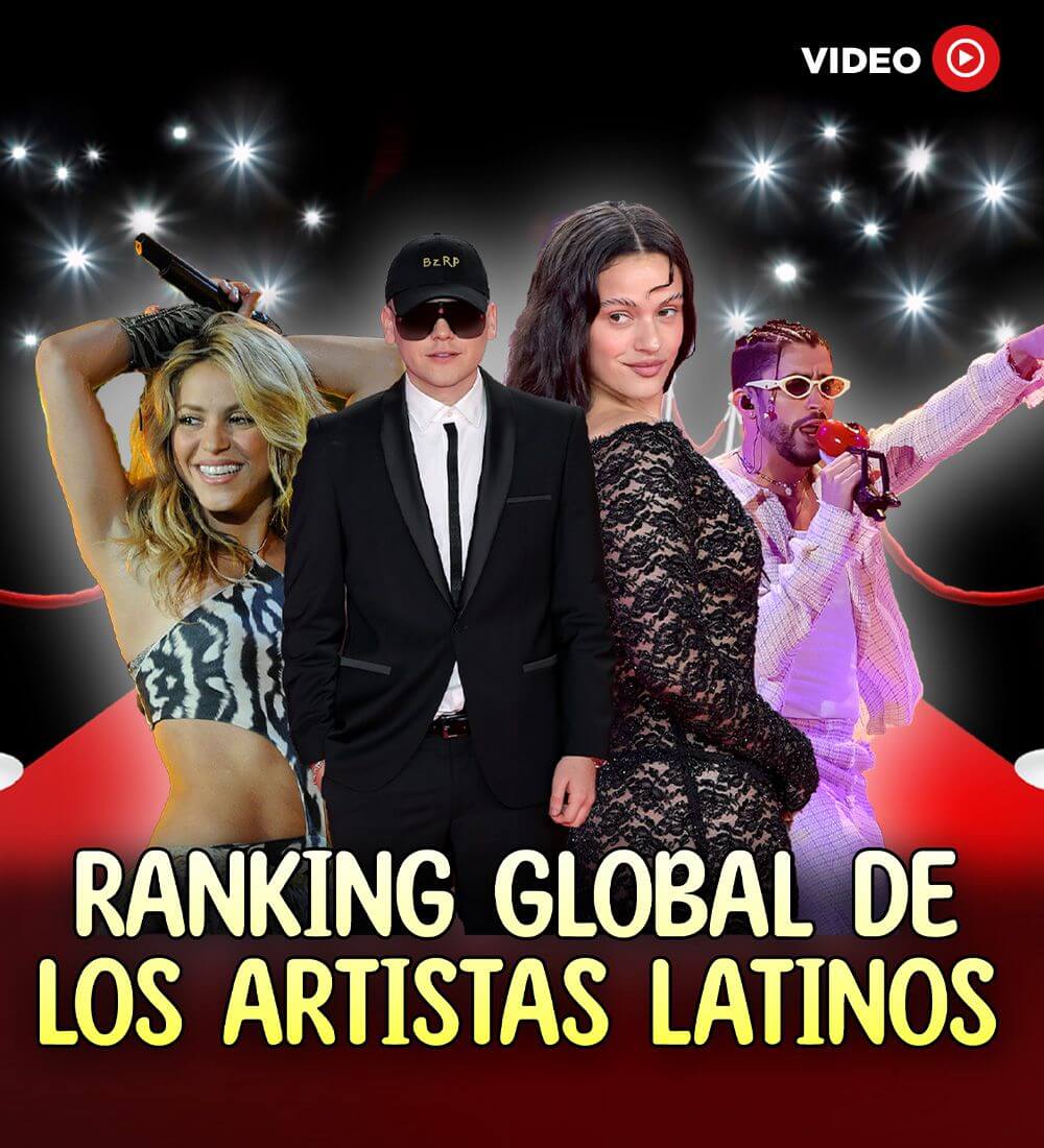 Ranking global de artistas latinos