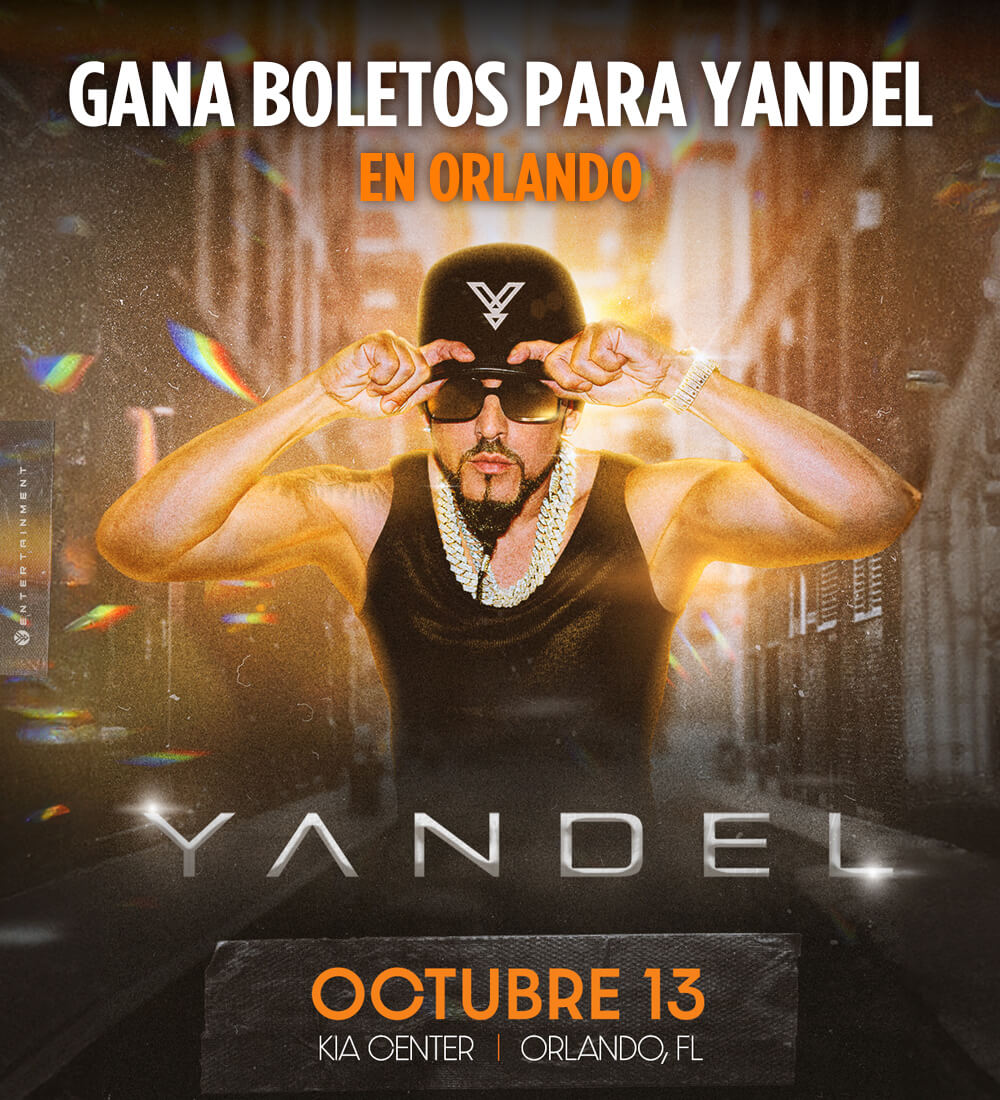 Gana boletos para Yandel en Orlando
