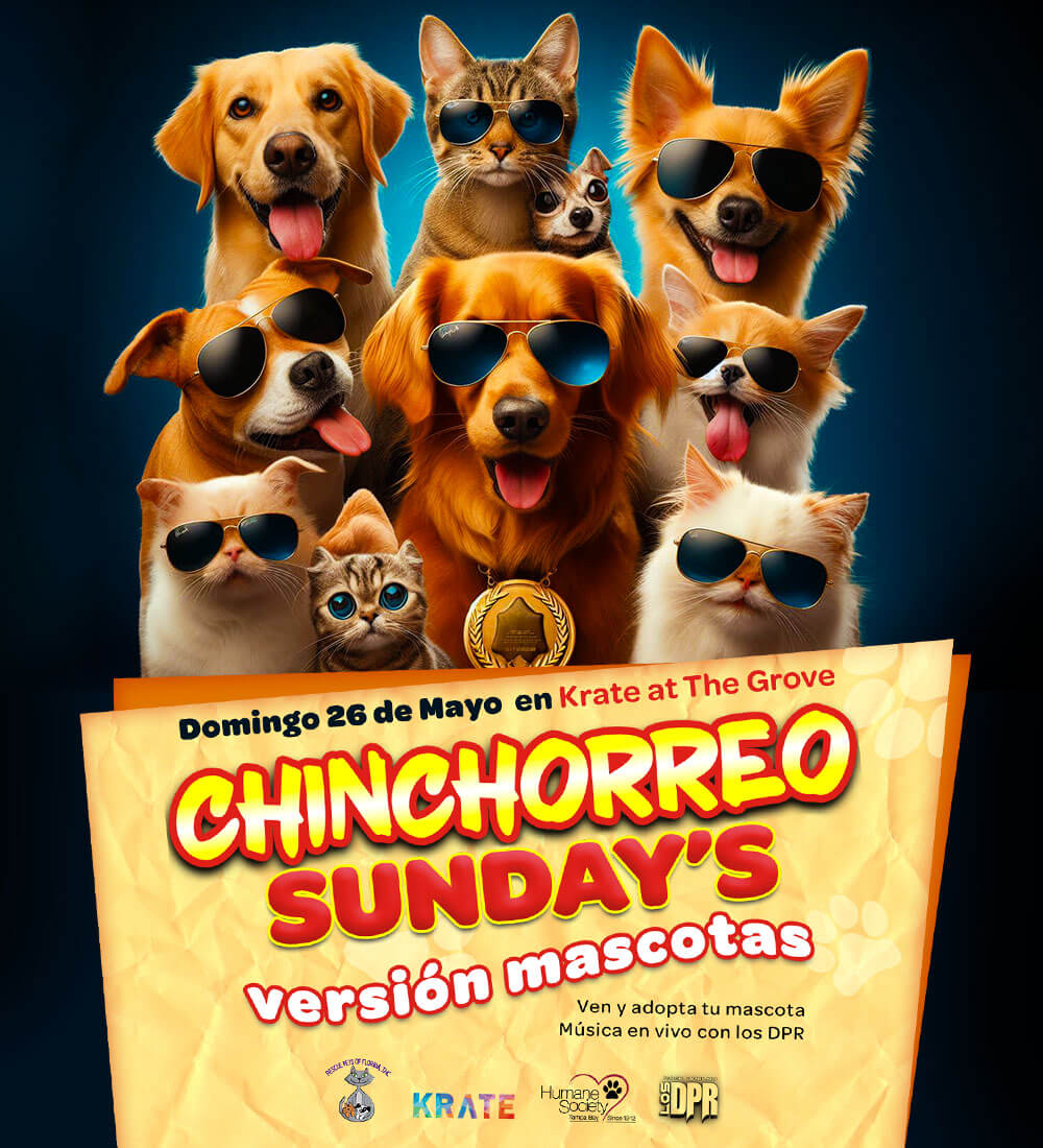 Chinchorreo Sunday's Edición mascotas