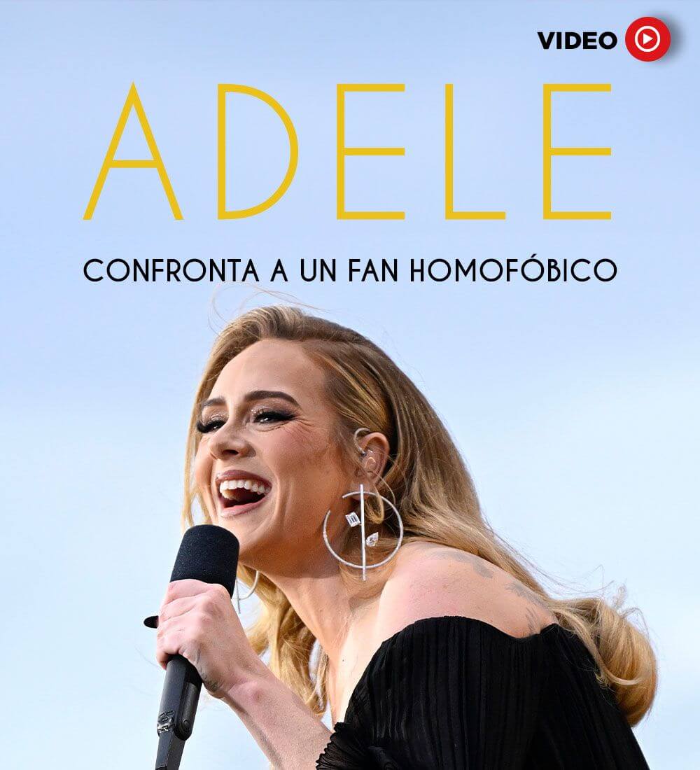 Adele confronta a un fan homofóbico