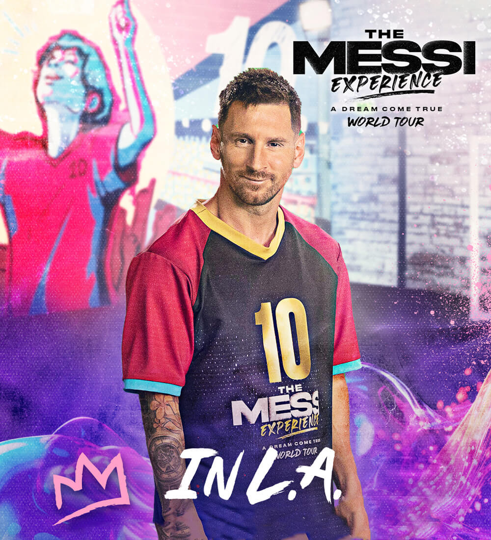 Win tickets to Messi Experience