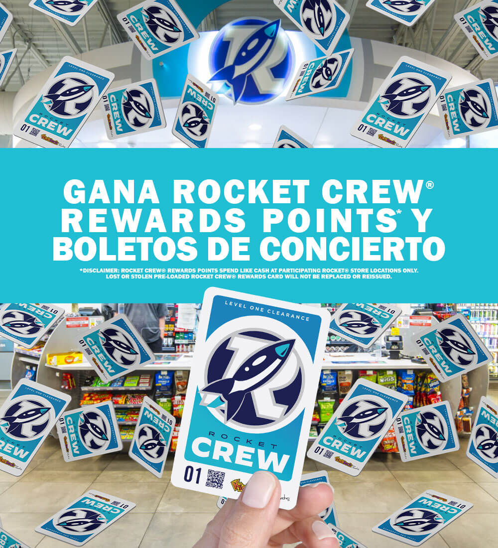 Enter to win concert tickets courtesy of Rocket Convenience Stores