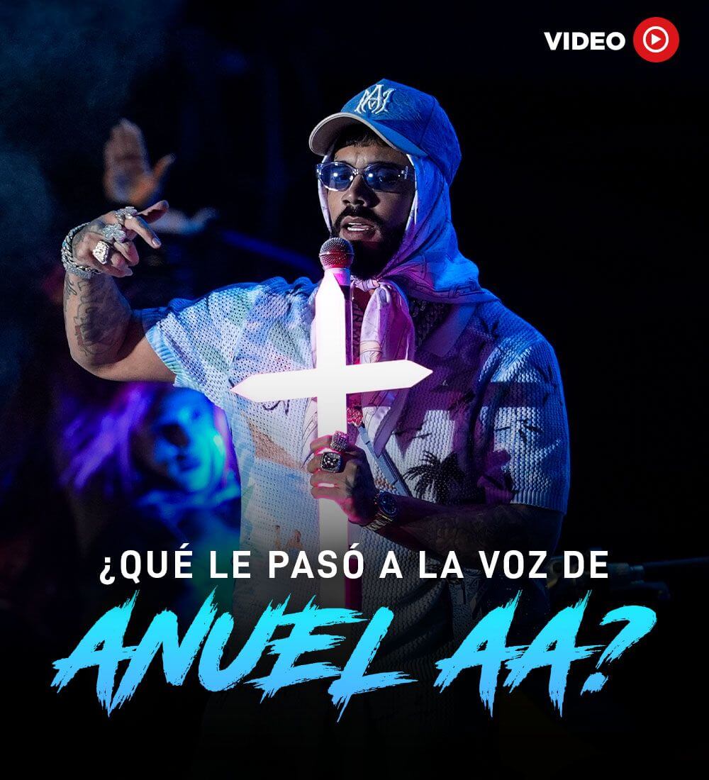 What happened to Anuel AA's voice?