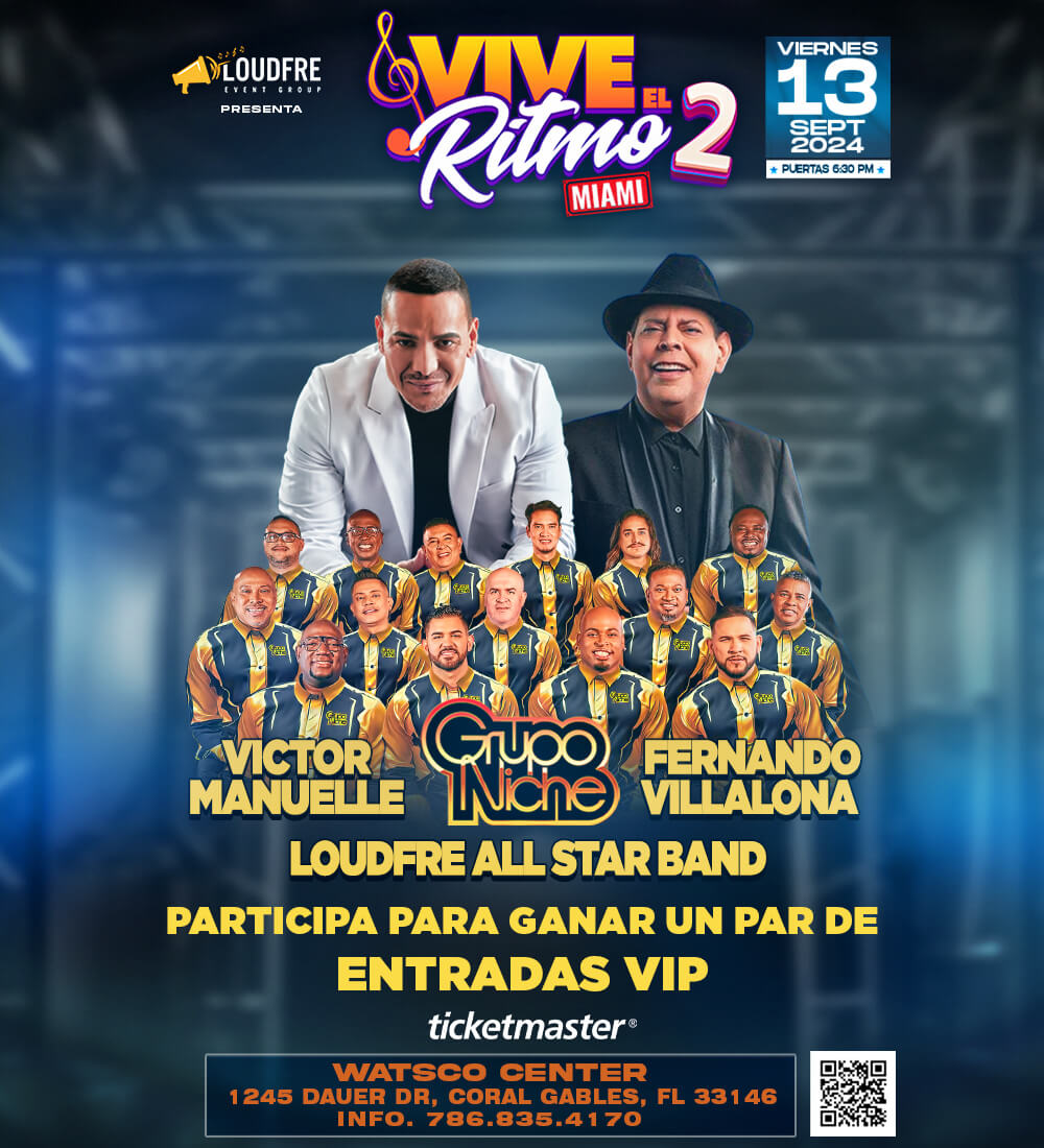 Gana un par de entradas VIP para Vive El Ritmo 2