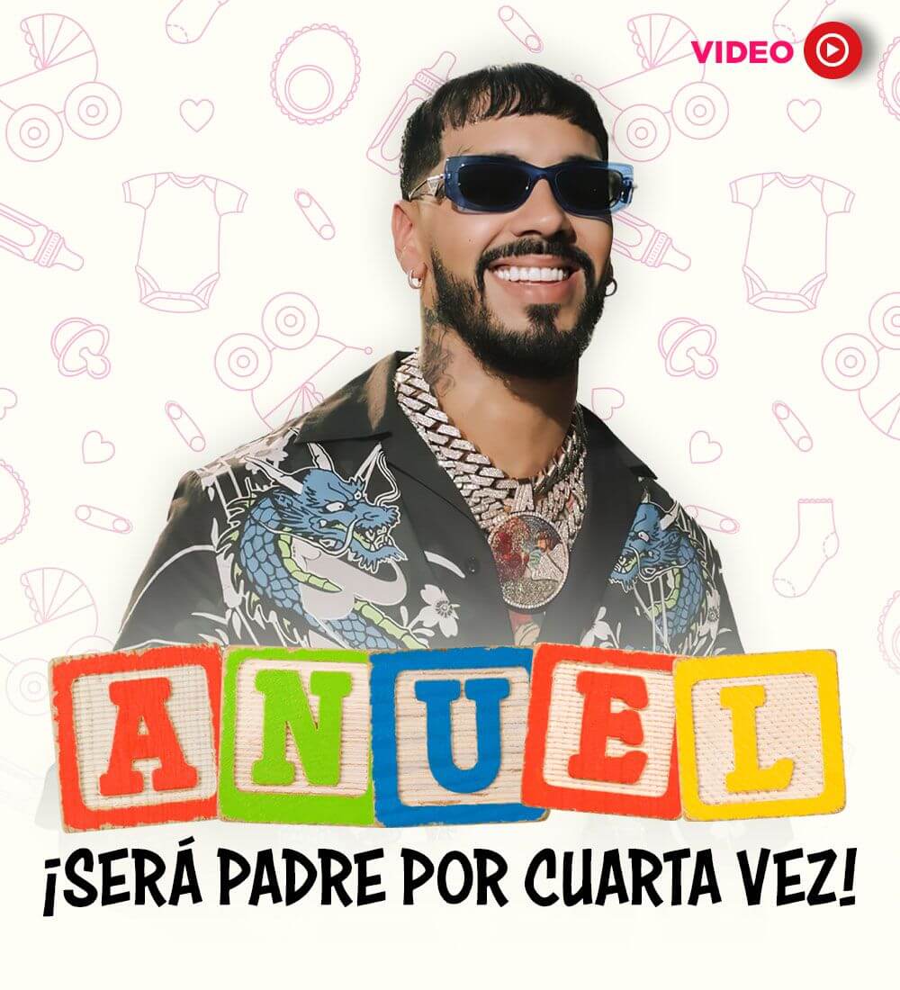 Anuel AA será padre por cuarta vez