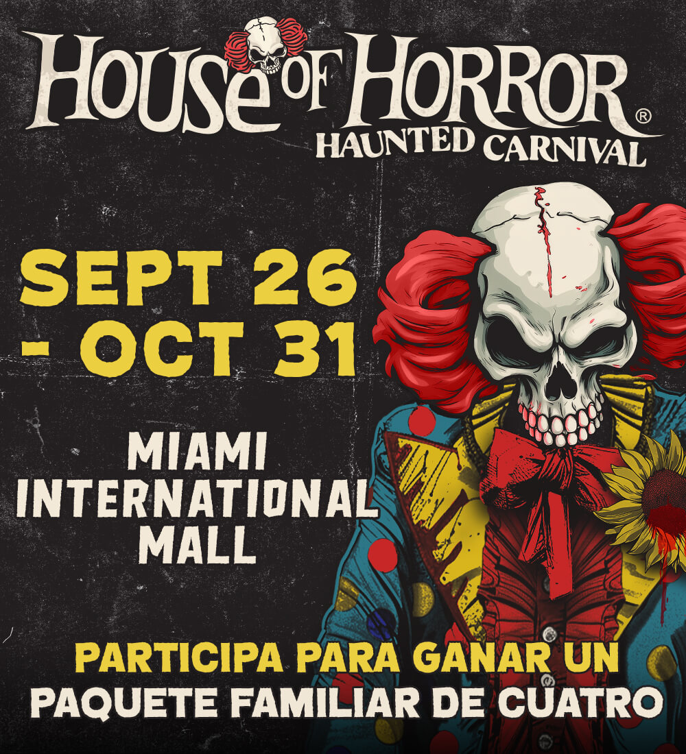 Gana un paquete familiar de cuatro a House of Horror