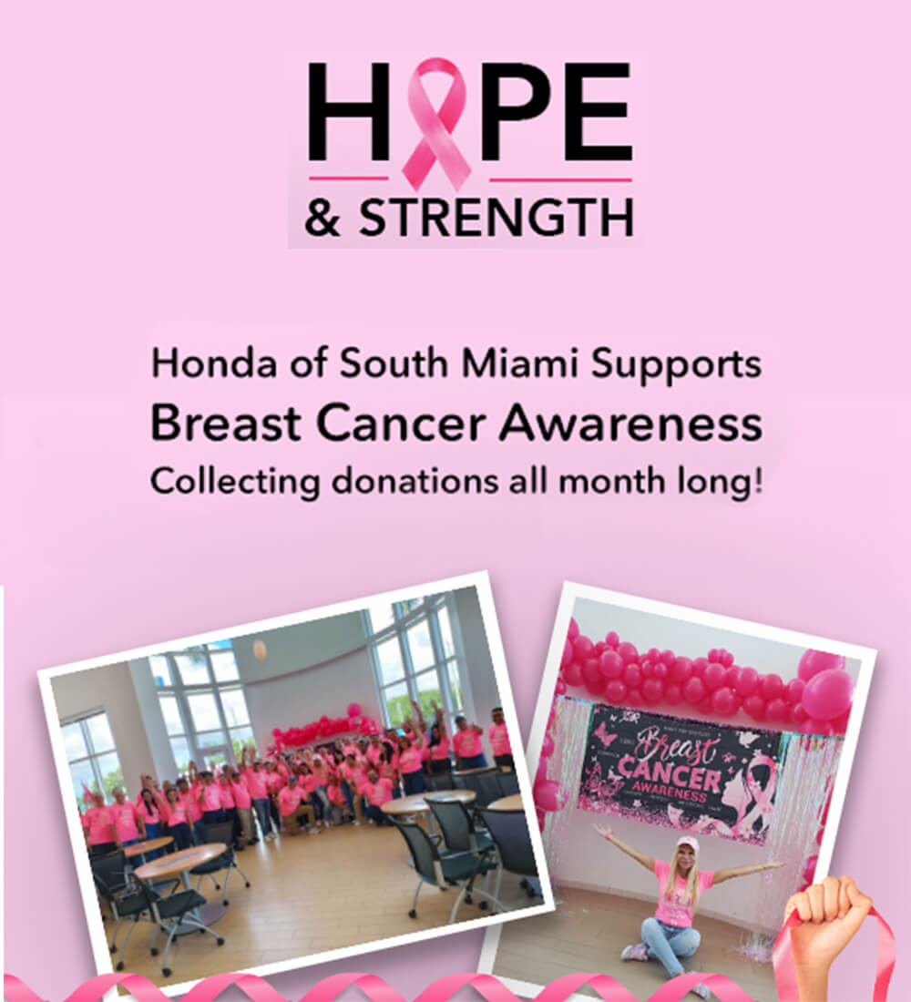 Honda of South Miami Breast Cancer Awareness Month