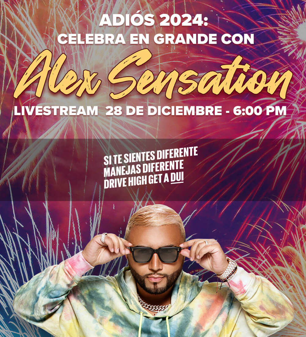 Alex Sensation y NHSTA Livestream Mix Celebrando el Año Nuevo