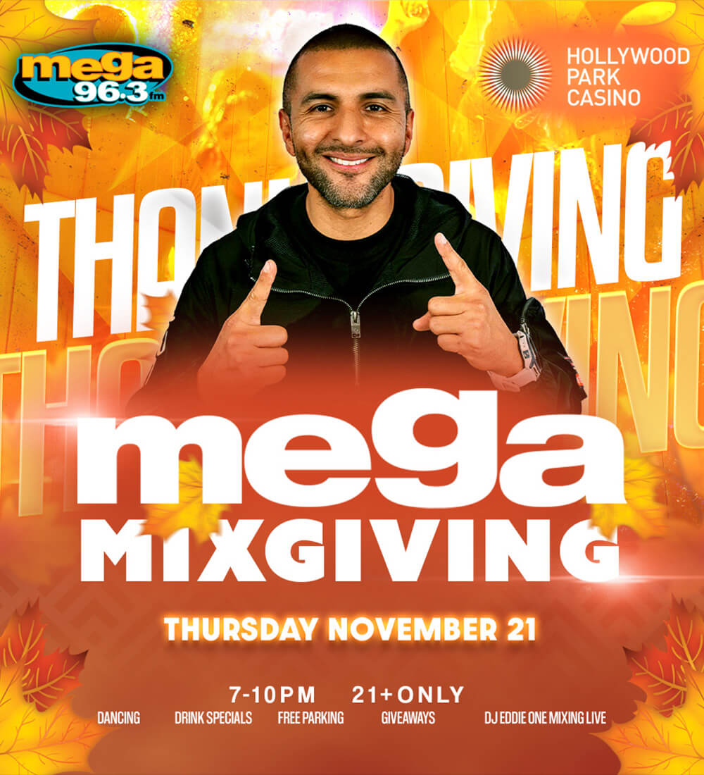 Mega Mixgiving con DJ Eddie One