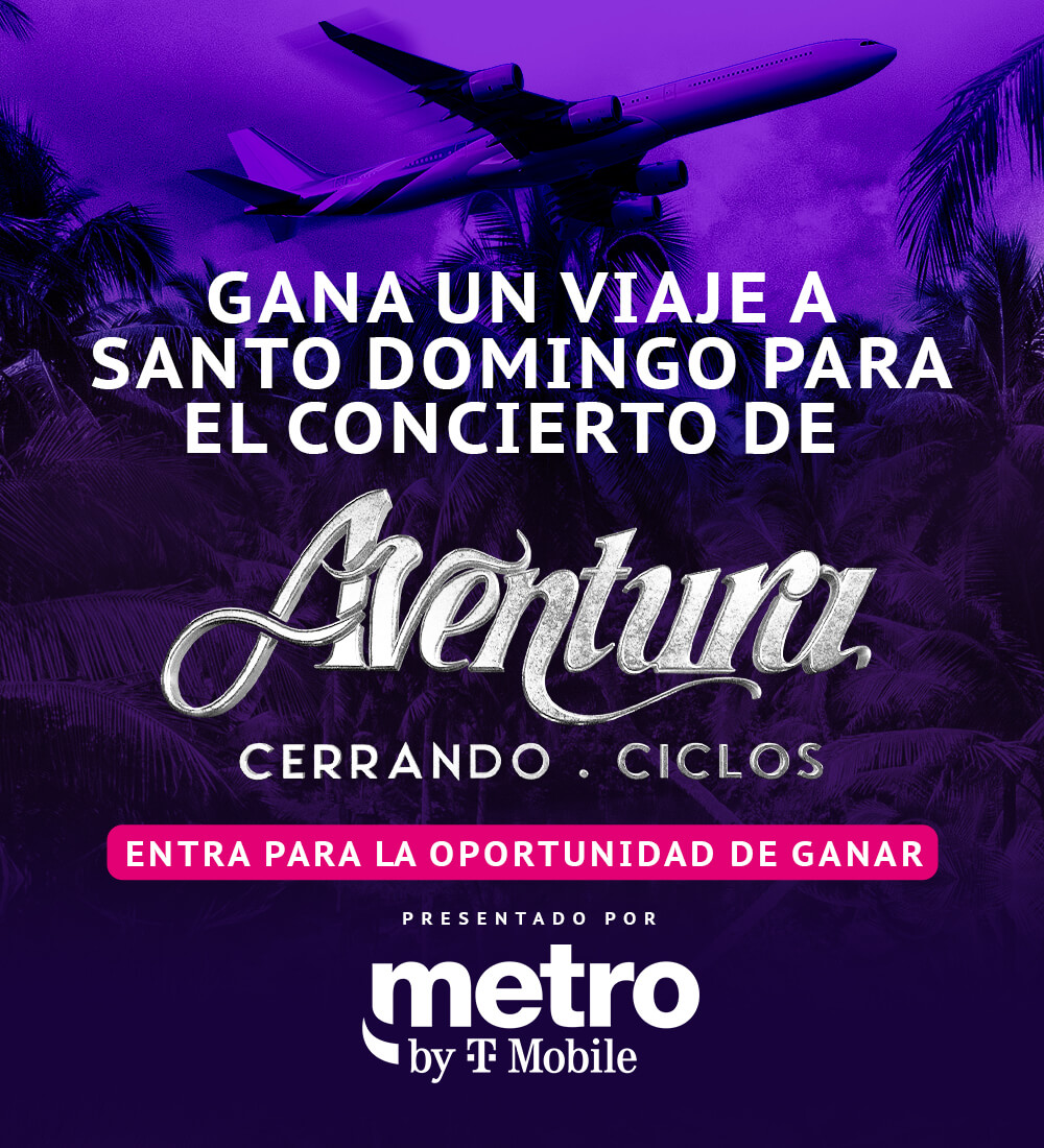 Gana un viaje a Santo Domingo para el concierto de Aventura