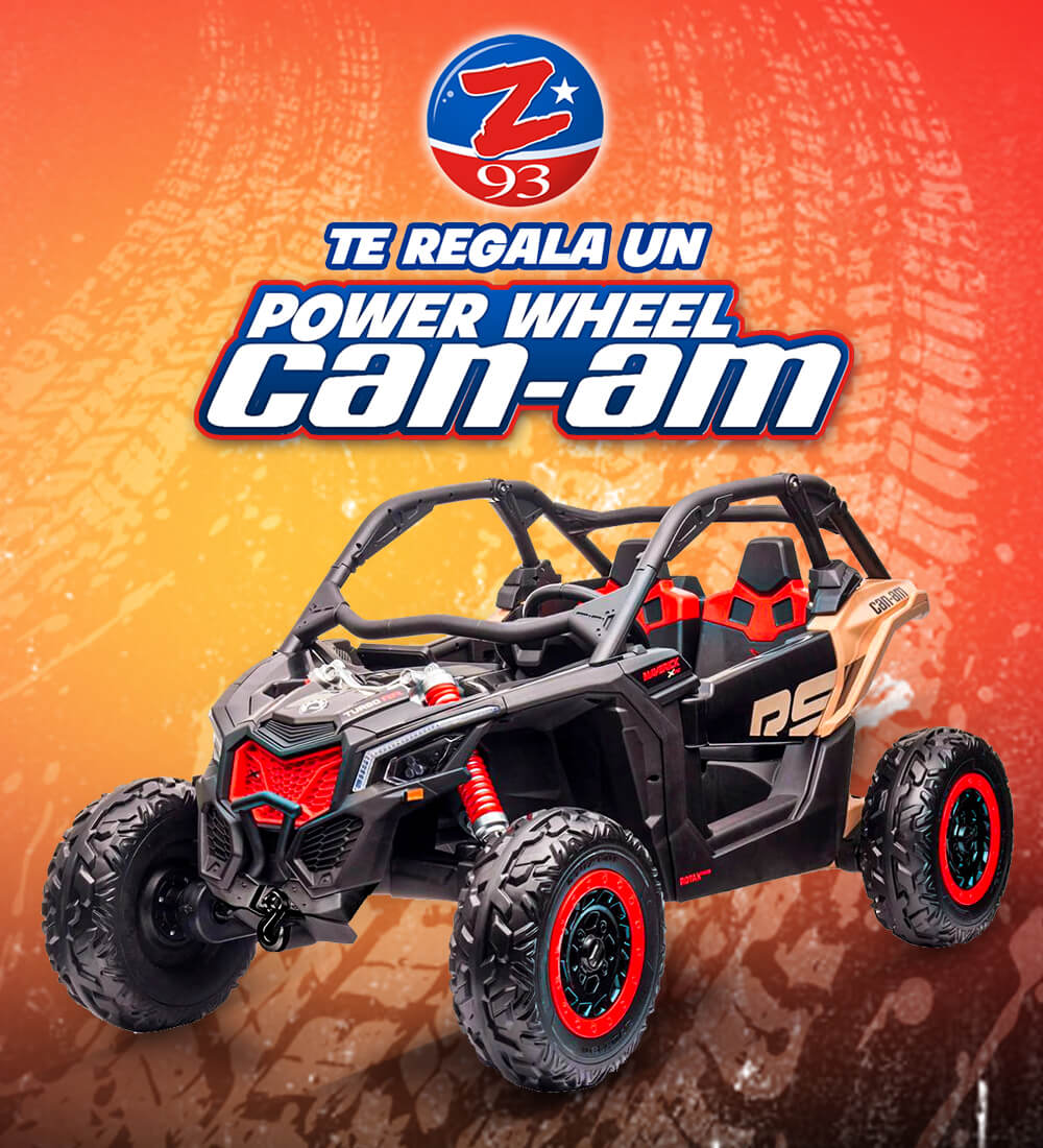 Z-93 Te Regala Un Power Wheel Can-Am