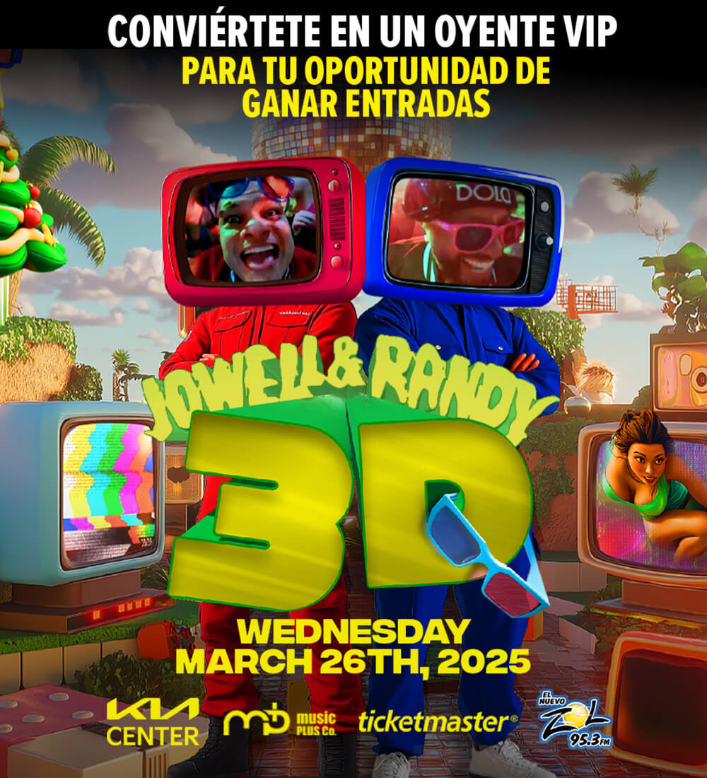 Jowell y Randy 3D llega a Orlando