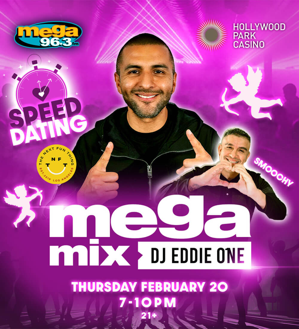 Mega Mix at Hollywood Park Casino: Speed Dating