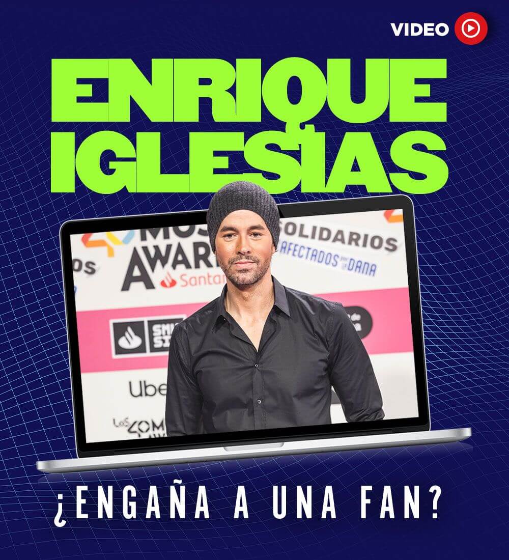 Enrique Iglesias...¿engaña a una fan?