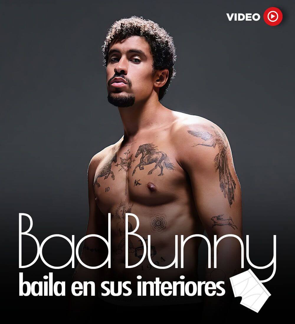 Bad Bunny dance in his undies