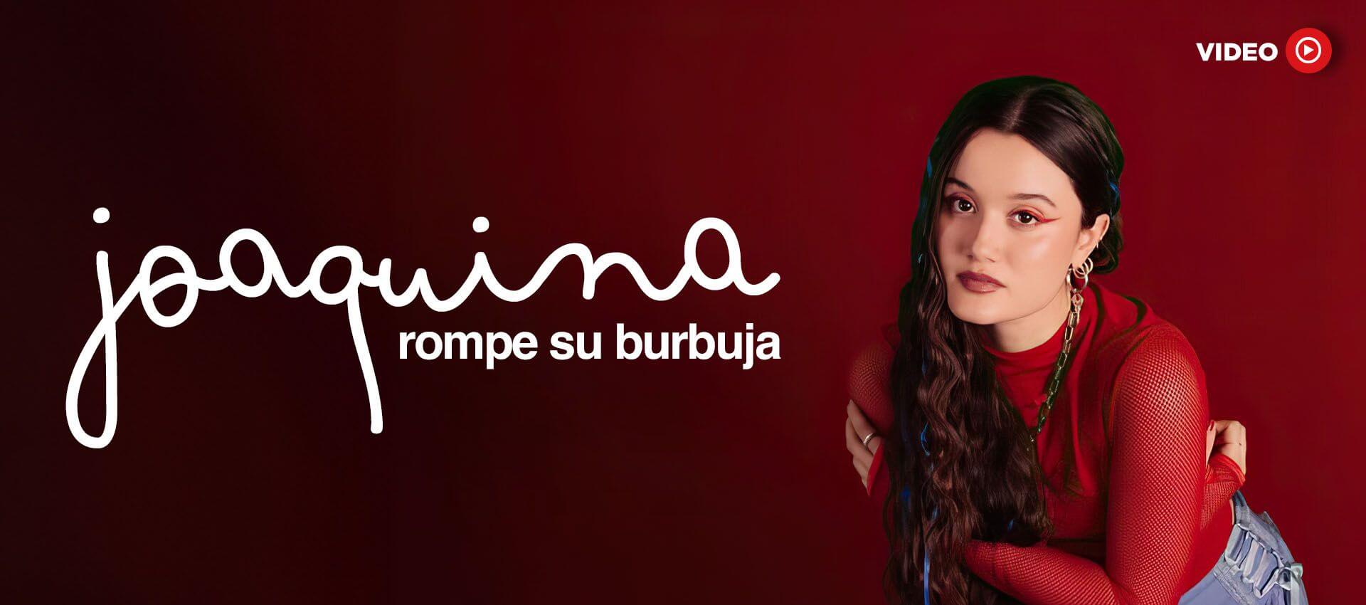 Joaquina rompe su burbuja