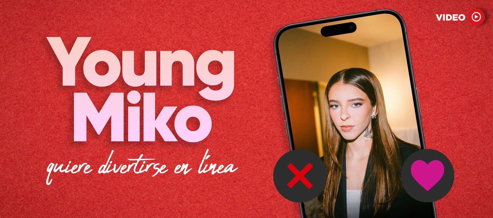 Young Miko quiere divertirse en línea