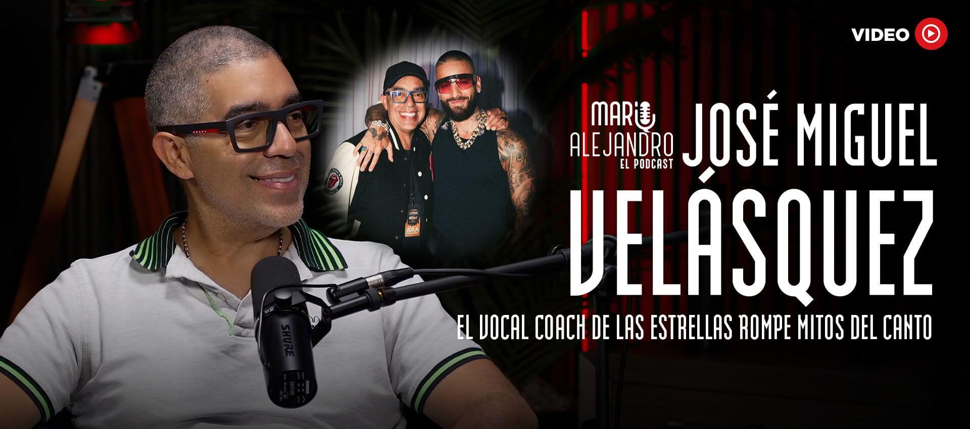 José Miguel Velásquez: el vocal coach de las estrellas rompe mitos del canto