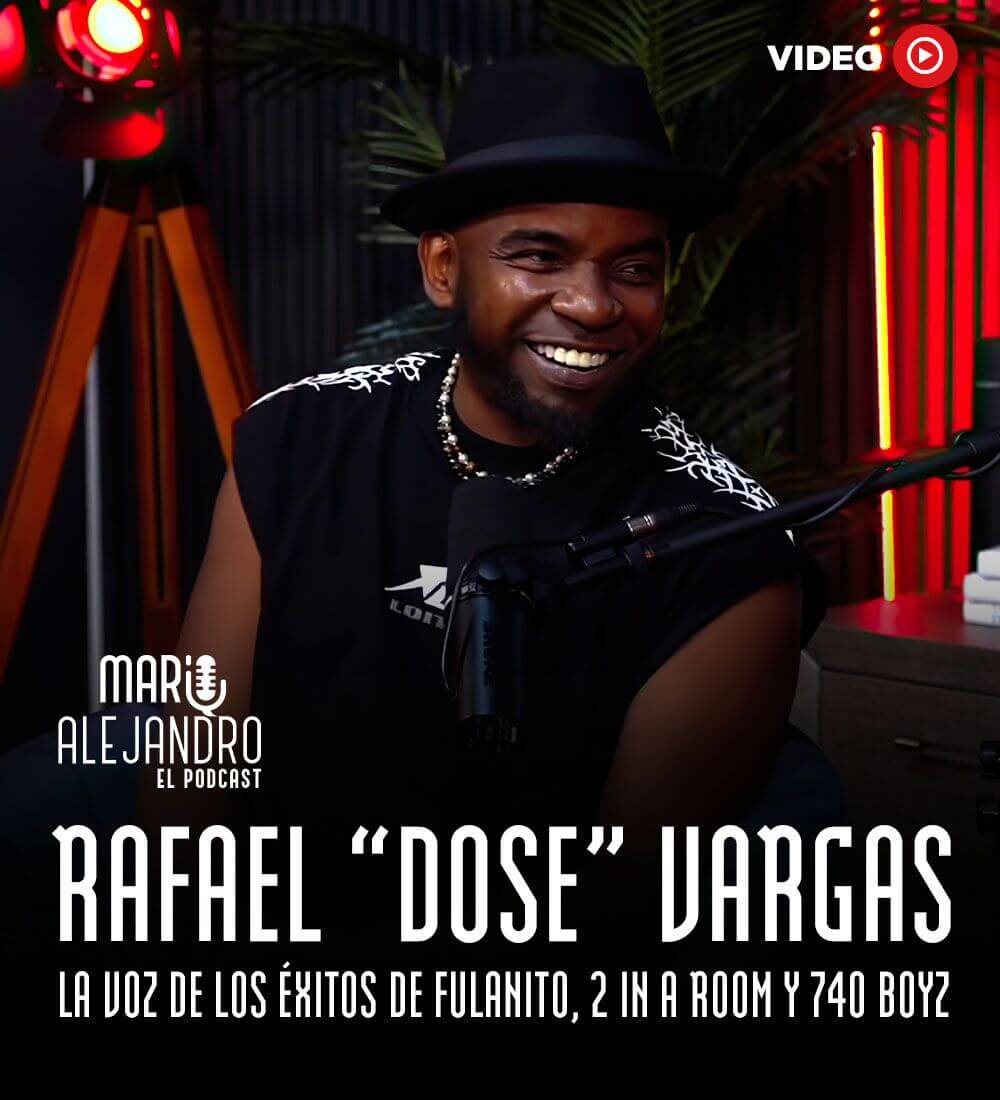 Rafael "Dose" Vargas: La voz de los éxitos de Fulanito, 2 In A Room y 740 Boyz