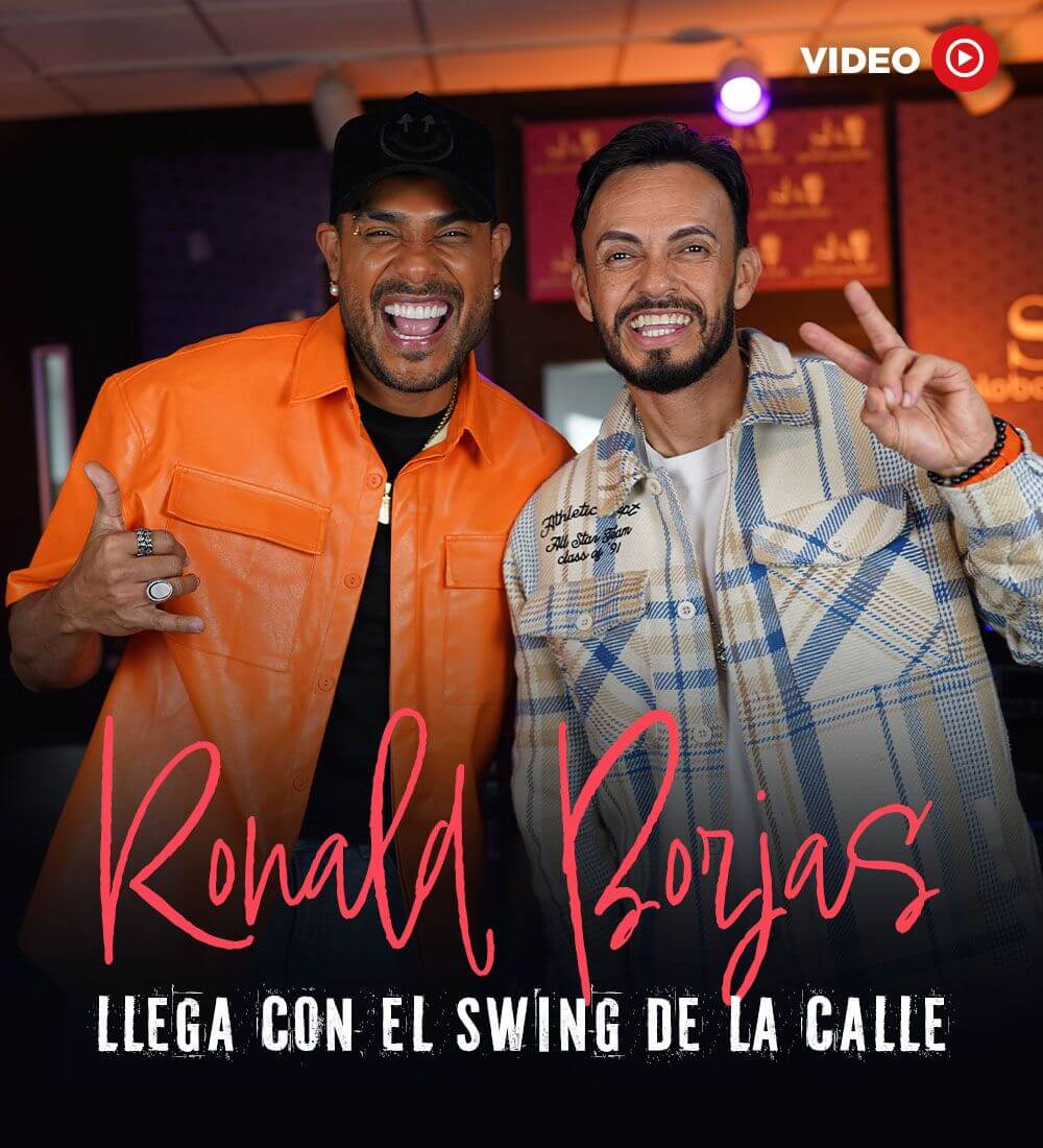 Ronald Borjas is here with "El Swing De La Calle"