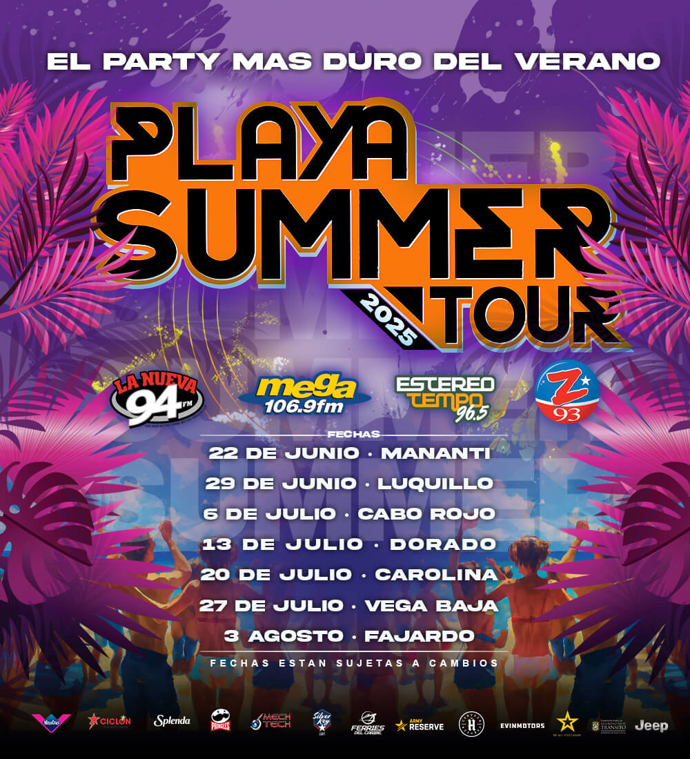 Playa Summer Tour 2025