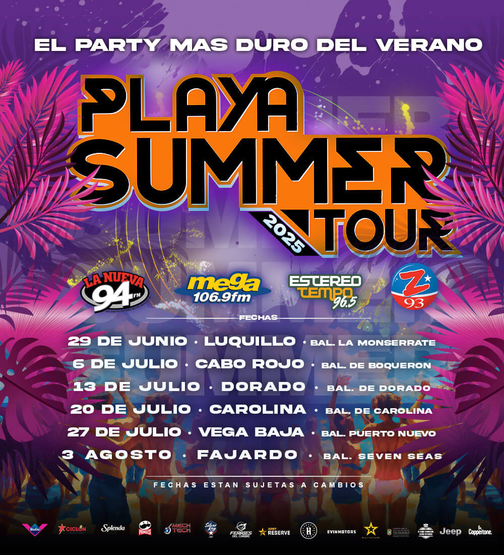 Playa Summer Tour 2025