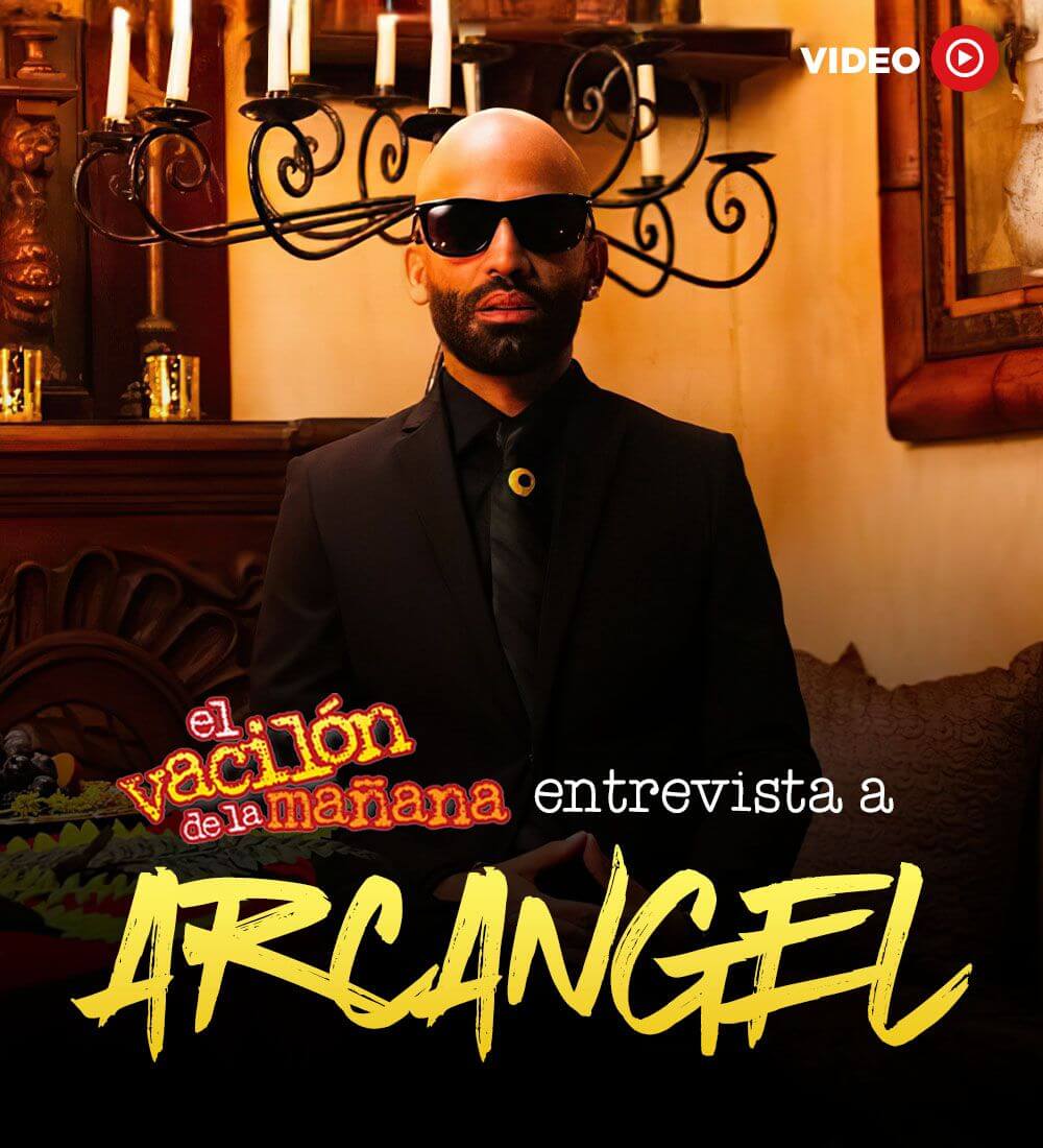 El Vacilón de La Mañana interviews Arcangel