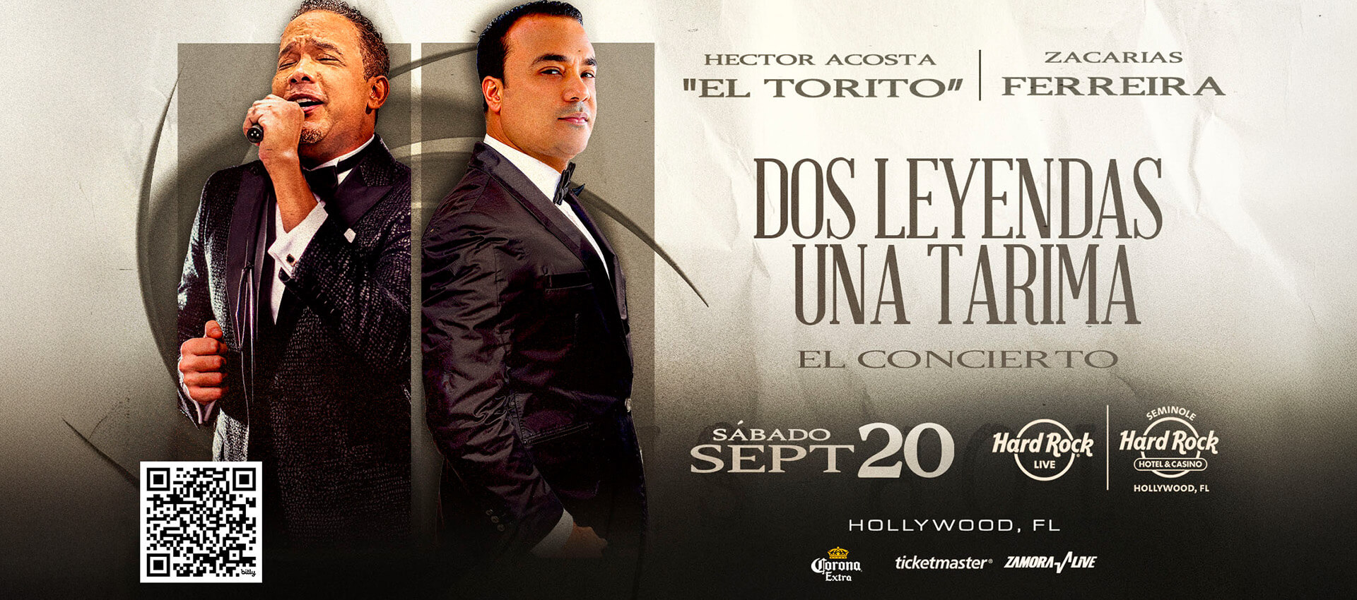 Ganar boletos VIP para Héctor Acosta “El Torito” y Zacarías Ferreira