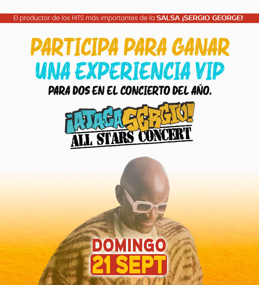 Gana una experiencia VIP para ATACA SERGIO ALL STAR